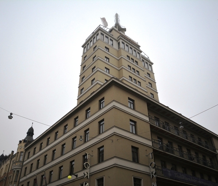 Hasta 1987, el hotel Torni fue el edificio más alto de Helsinki