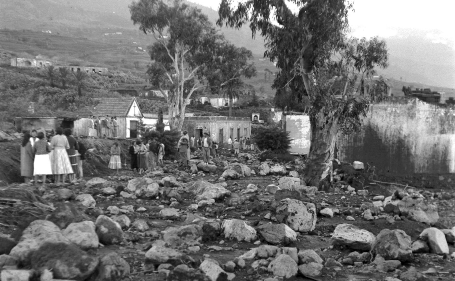 El diluvio de las Breñas de 1957