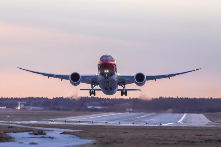 Norwegian encarga 19 aviones Boeing B-787 para volar a EE.UU.