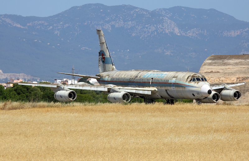 Palma apoya la restauración del Convair Coronado de Spantax