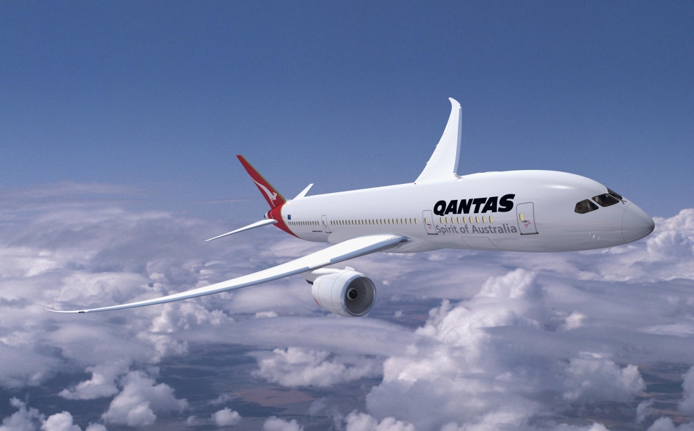 Qantas estrena su primer Boeing 787-9 Dreamliner
