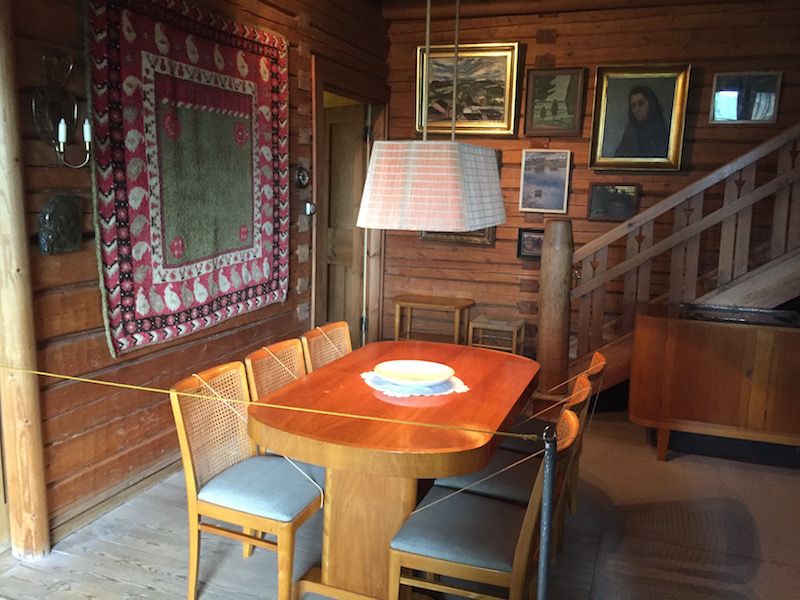 El comedor es un ejemplo de diseño finlandés