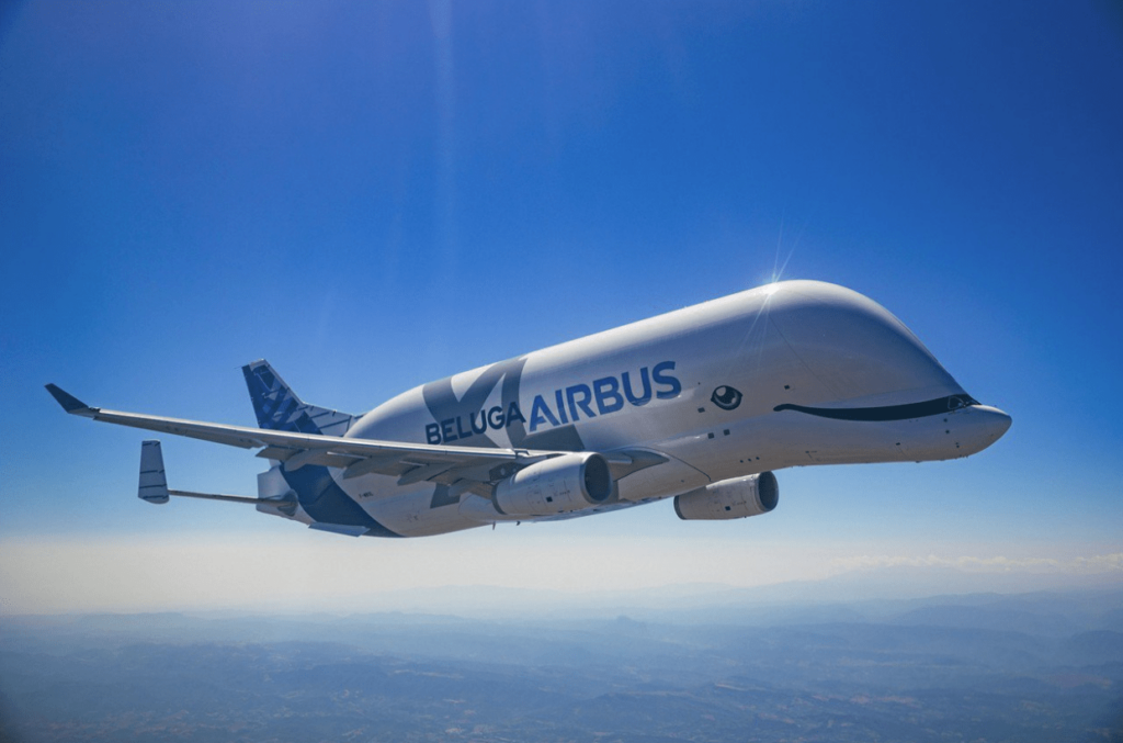 Primer vuelo del gigante Beluga XL de Airbus