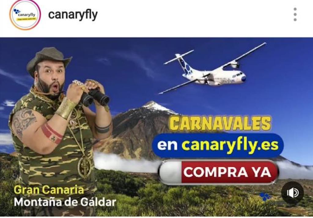Canaryfly se disculpa y retira su última payasada