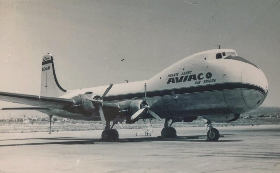En tiempos del puente aéreo Barcelona-Palma de Aviaco