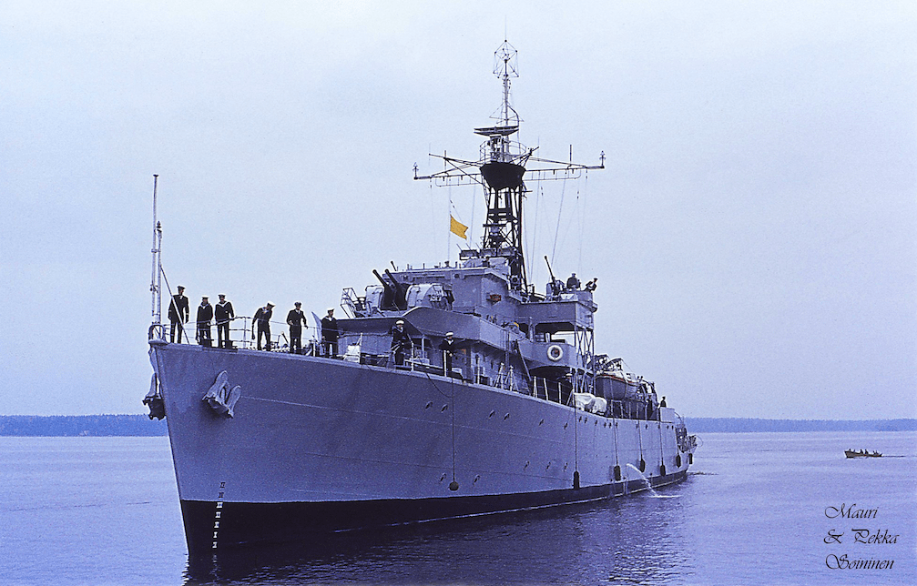 “Matti Kurki” (1962-1974), buque de la Escuela Naval de Finlandia