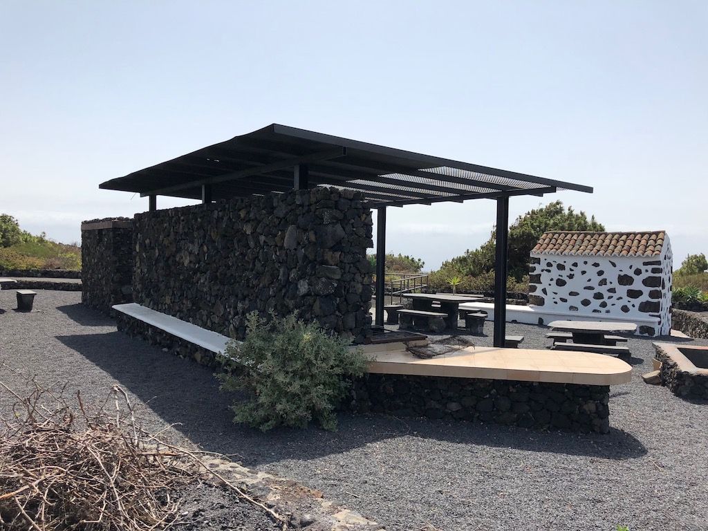 La zona recreativa de la Cruz del Llano del Tanque