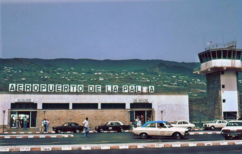 La primera terminal del aeropuerto de La Palma
