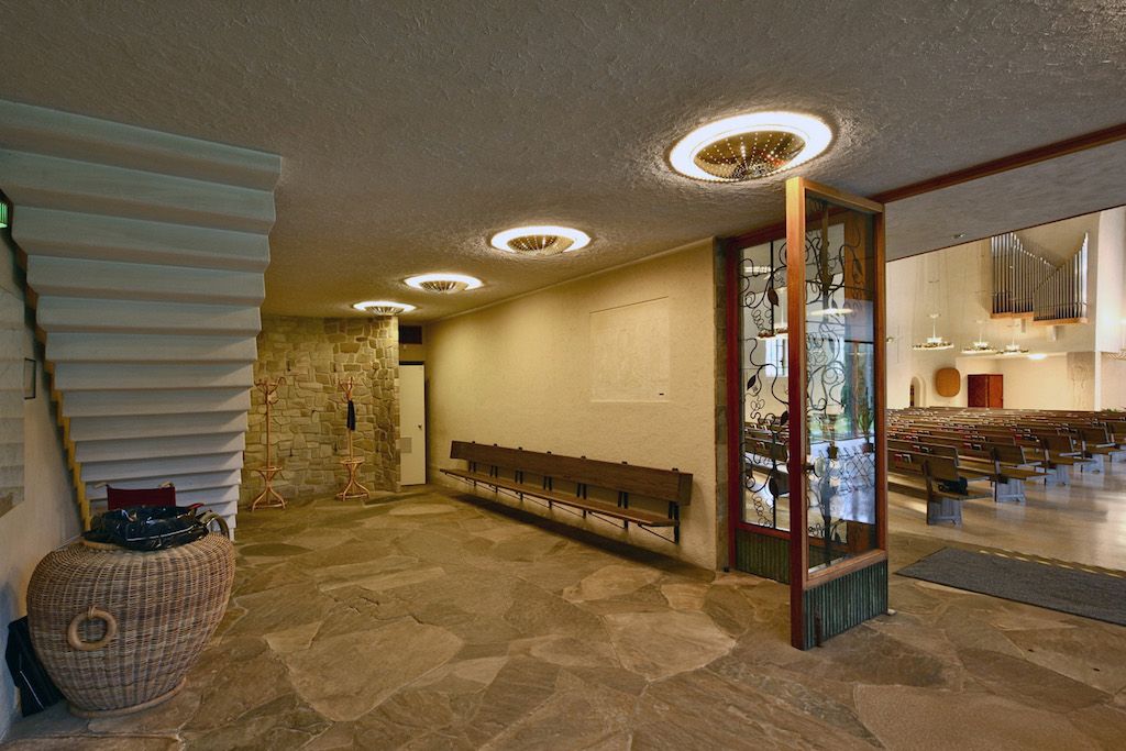 Vestíbulo de la Capilla de la Resurrección de Turku