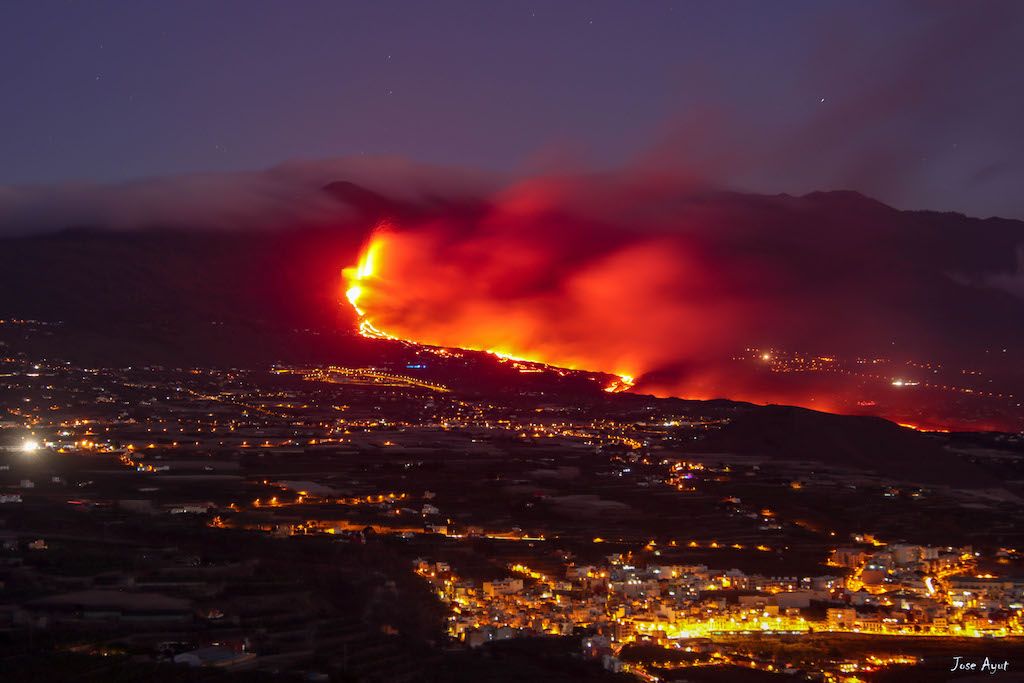 El volcán empieza a dar muestras de cansancio aparente