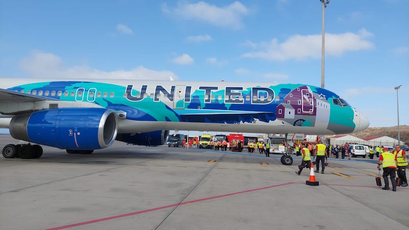 United estrena el vuelo directo entre Nueva York y Tenerife