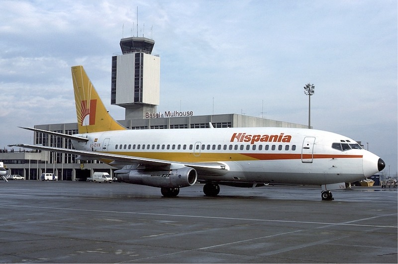 Hispania Líneas Aéreas, una compañía chárter española
