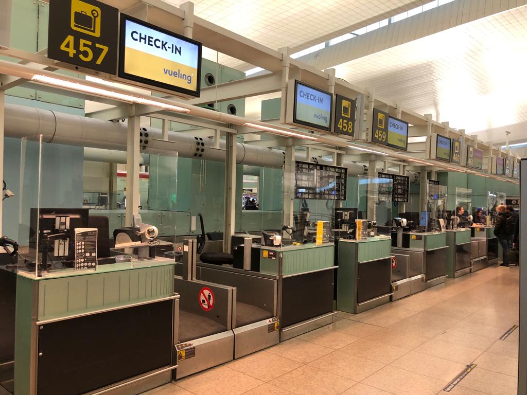 Pésimo servicio de facturación de Vueling en Barcelona