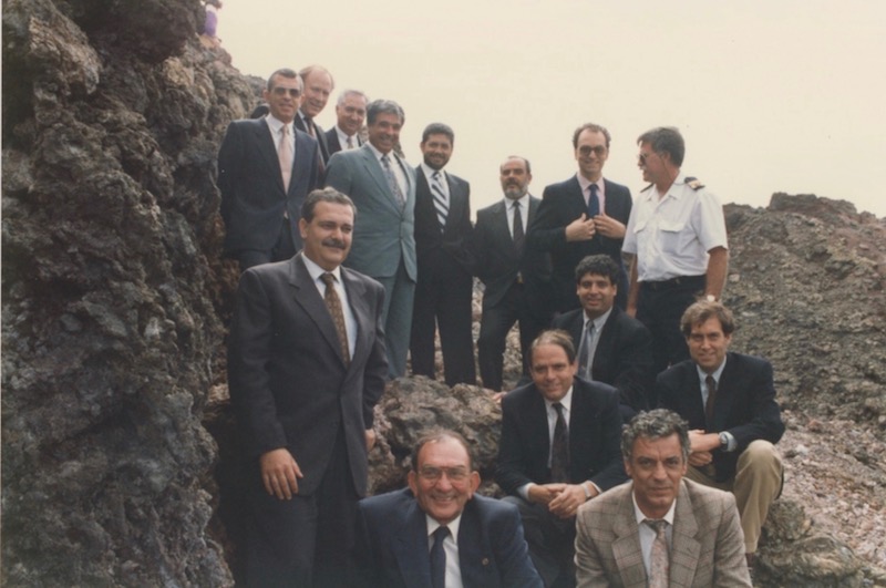 Homenaje de Fuencaliente al primer “Volcán de Teneguía”