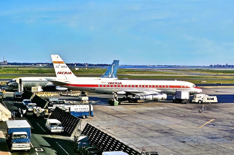 El trágico final del primer avión Douglas DC-8 de Iberia (1972)