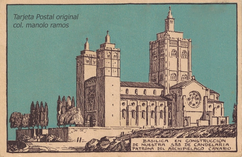 La gran basílica neogótica de Candelaria (1926)