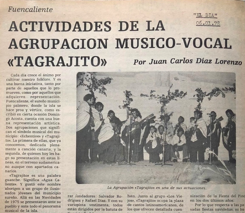 “Tagrajito” y las Navidades de 1977