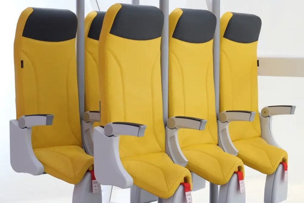 “Asientos de pie” para volar a partir de 2026