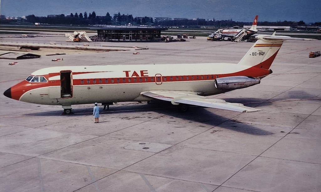 En recuerdo del único avión BAC 1-11 de TAE