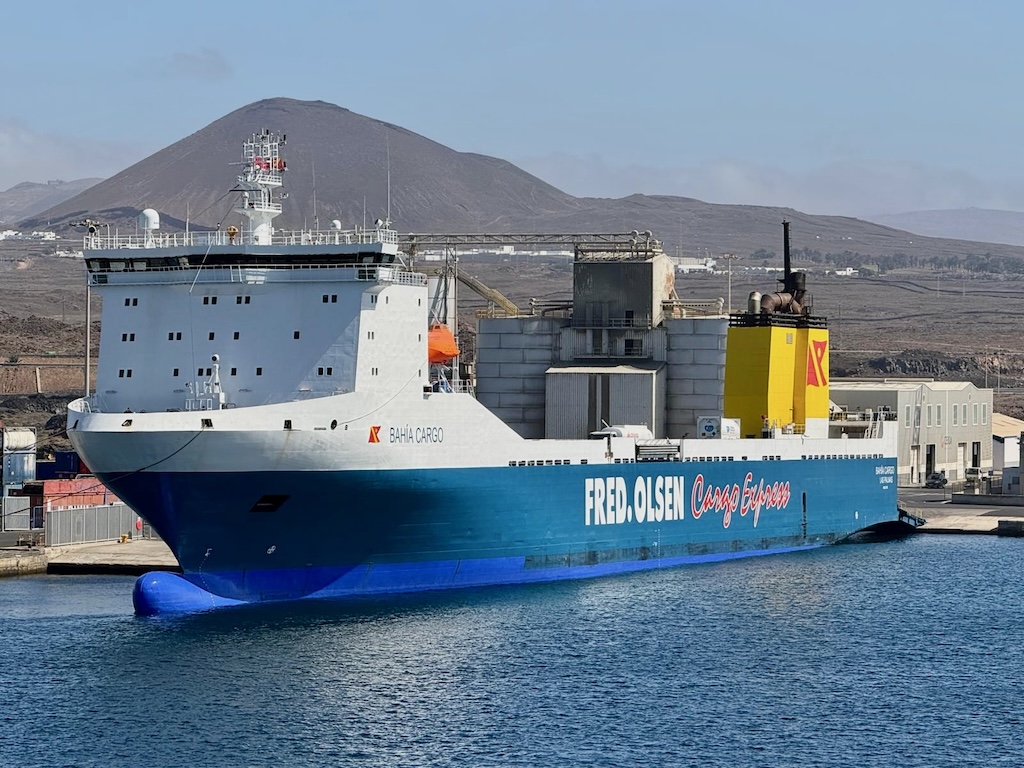 Rumores de abanderamiento de los rolones de Fred. Olsen Cargo Express en Madeira
