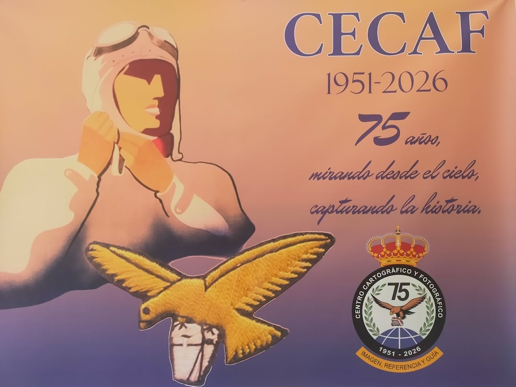 El Servicio Cartográfico y Fotográfico del Aire (CECAF) cumple 75 años