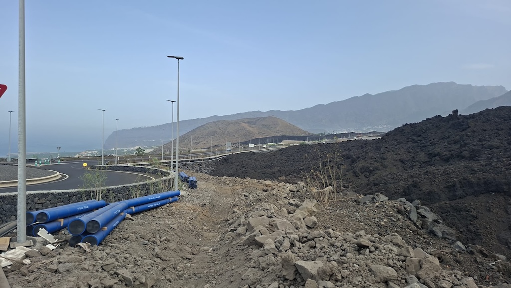 El Consejo Insular de Aguas duplica la capacidad hacia el sur del volcán Tajogaite