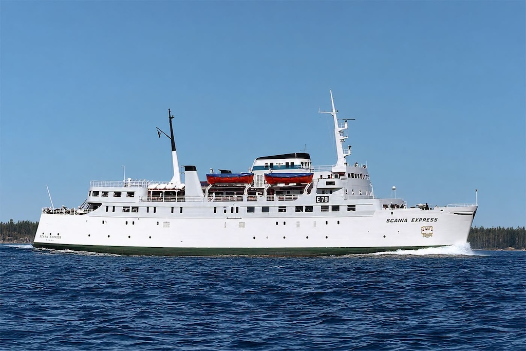 La línea Vaasa-Umeå y el ferry finlandés “Scania Express”