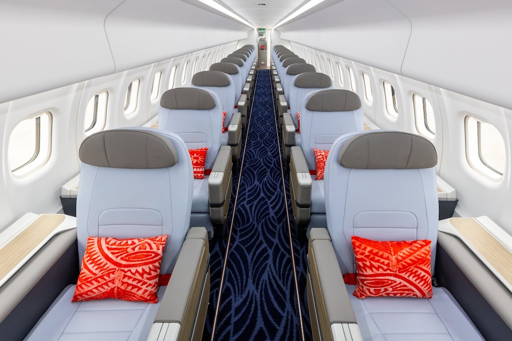 Air Tahiti recibe su primer avión ATR 72-600 HighLine All-Business Class de 26 asientos